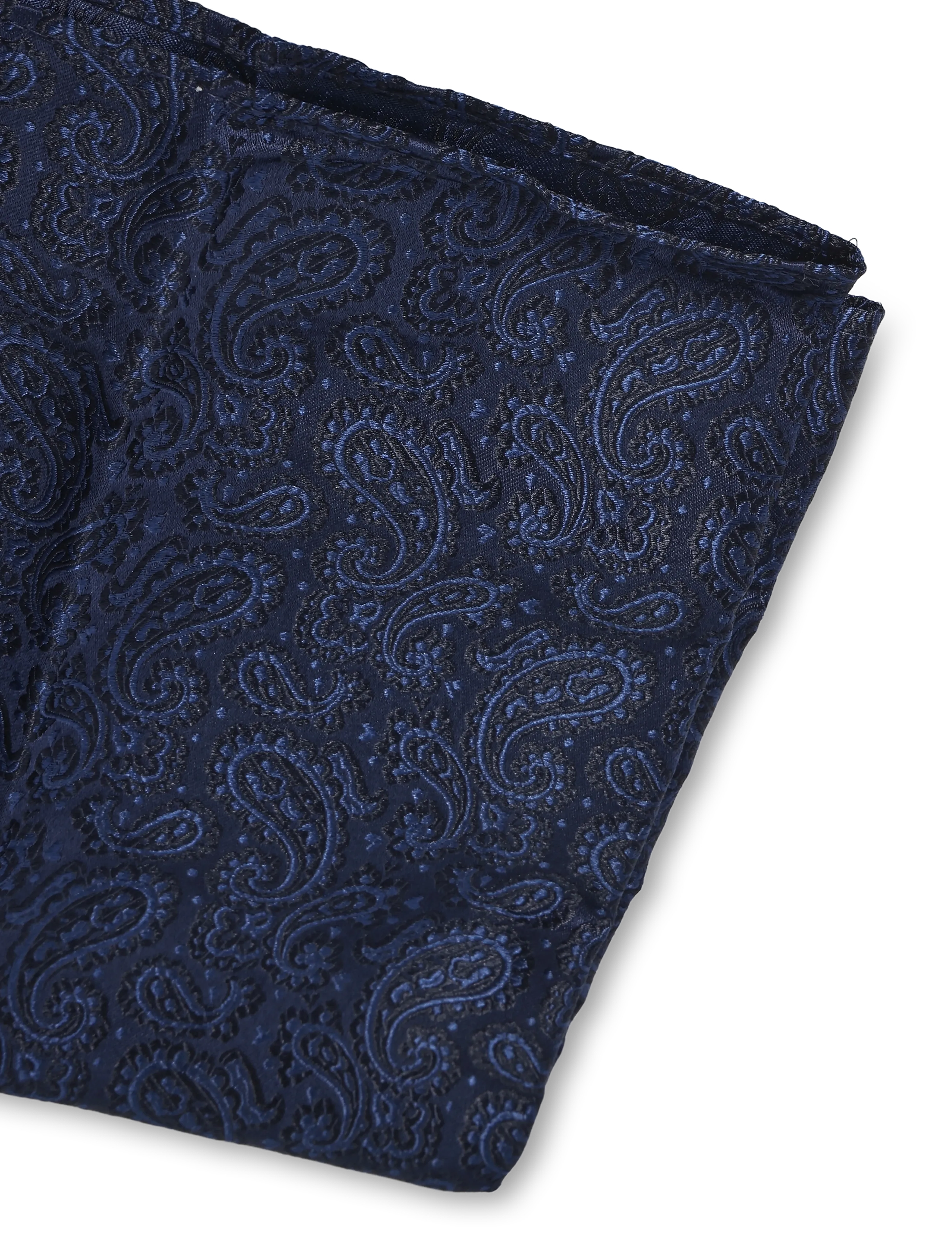 Amanda Christensen - Tie & Pocket Square - 406 napoli blue - 3
