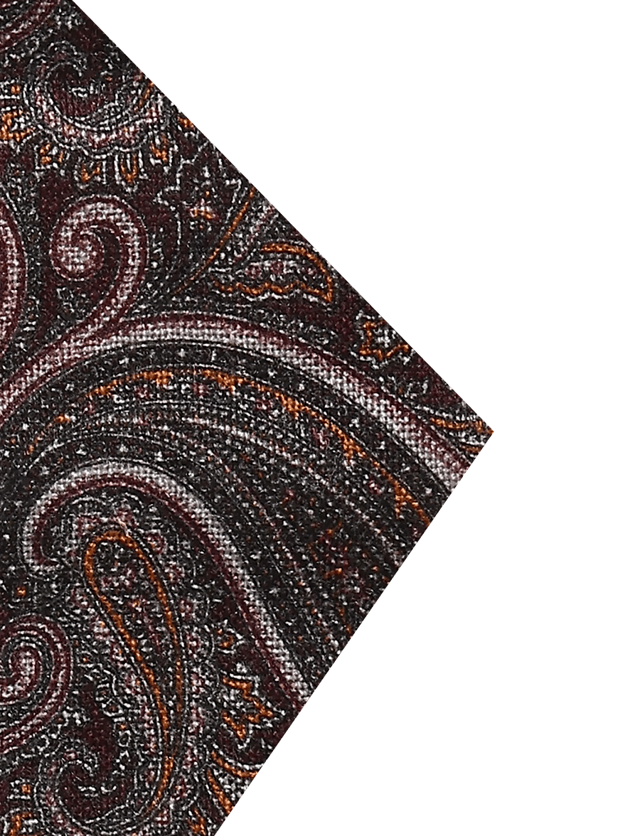 Amanda Christensen - Tie & Pocket Square - einstecktücher - 314 bordeaux - 2