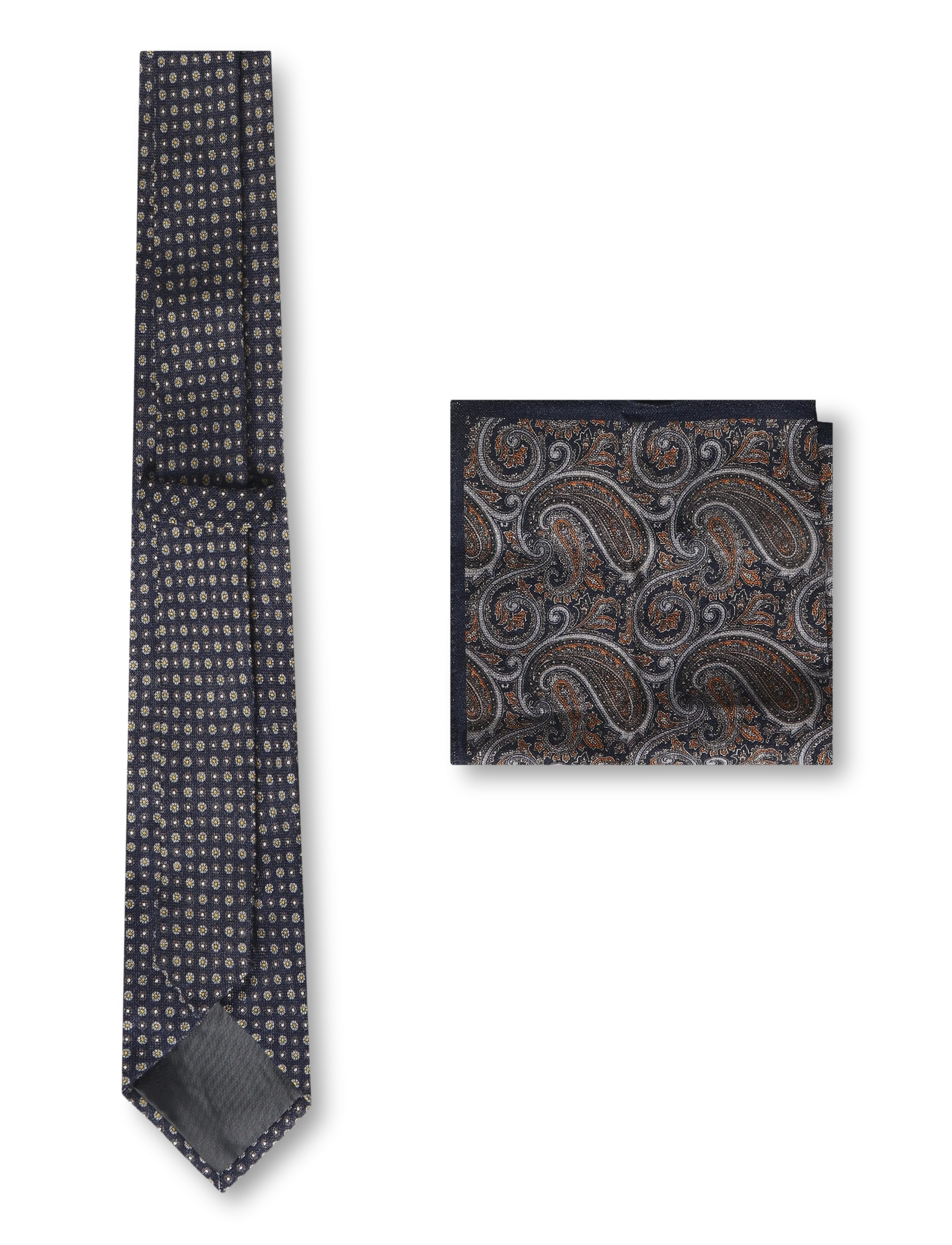 Amanda Christensen - Tie & Pocket Square - einstecktücher - 409 navy - 1