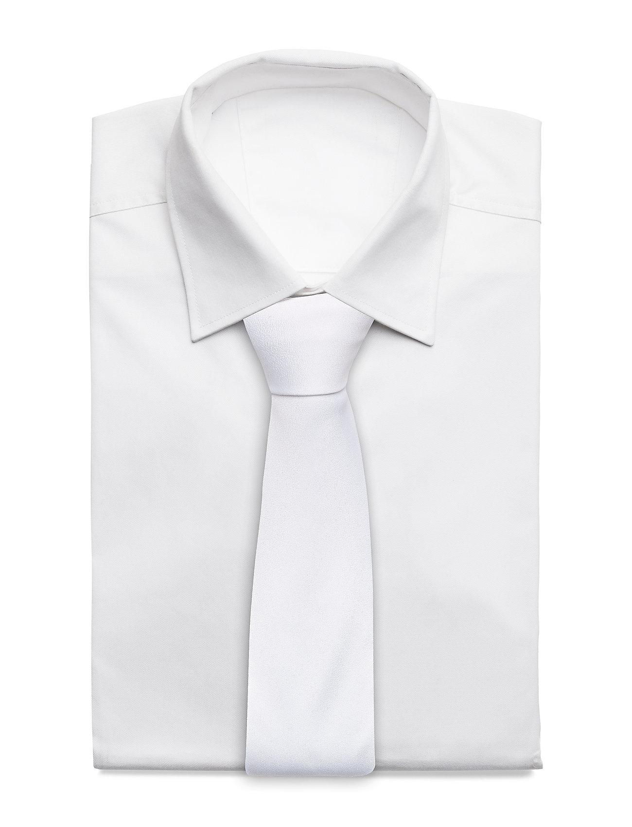 Amanda Christensen - Funeral Tie - krawatten - white - 1