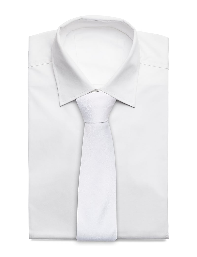 Amanda Christensen - Funeral Tie - slipsar - white - 1