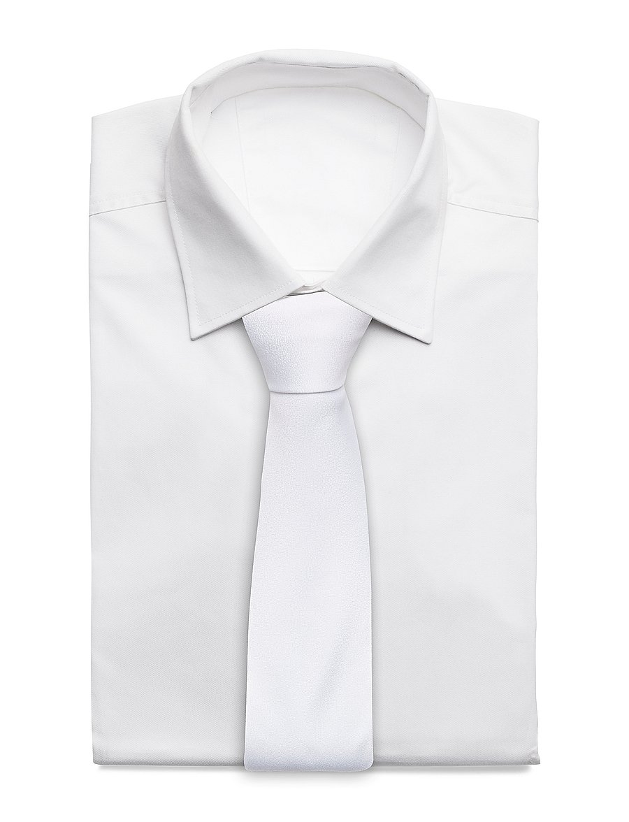 Amanda Christensen - Funeral Tie - slips - white - 1