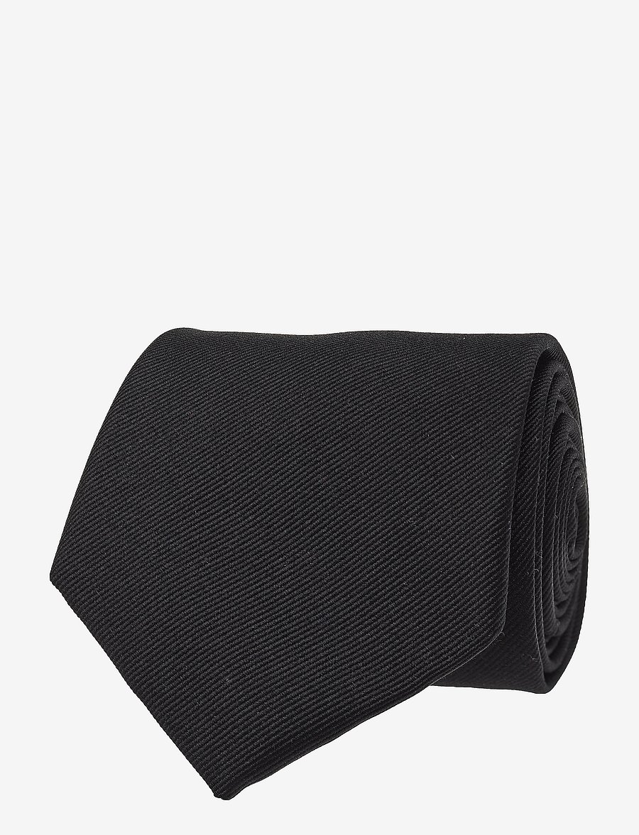 Amanda Christensen - Classic Tie - krawatten - black - 0