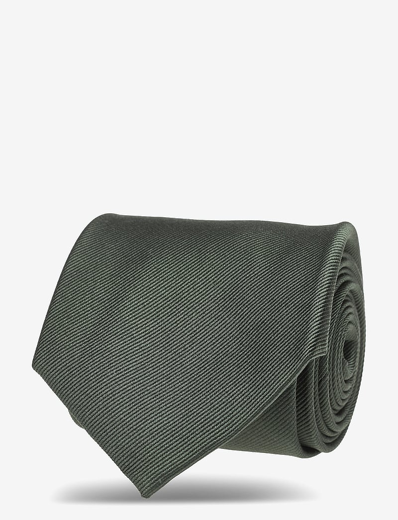 Amanda Christensen - Classic Tie - krawatten - olive - 0