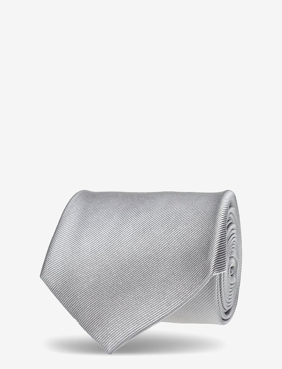 Amanda Christensen - Classic Tie - slipsar - silver - 0