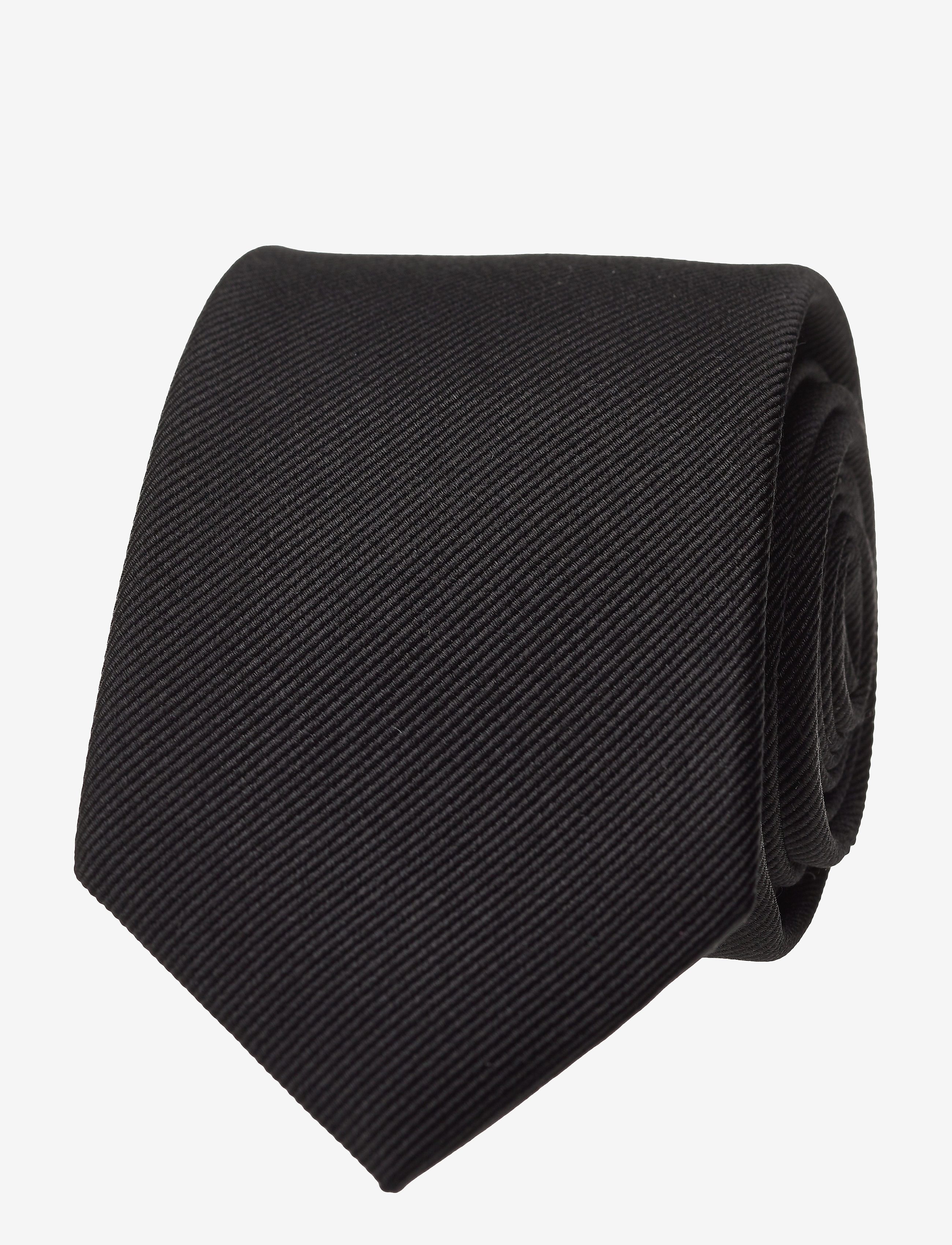 Amanda Christensen Slim Tie, One Size, Black, Tilbehør > Slips, Herre