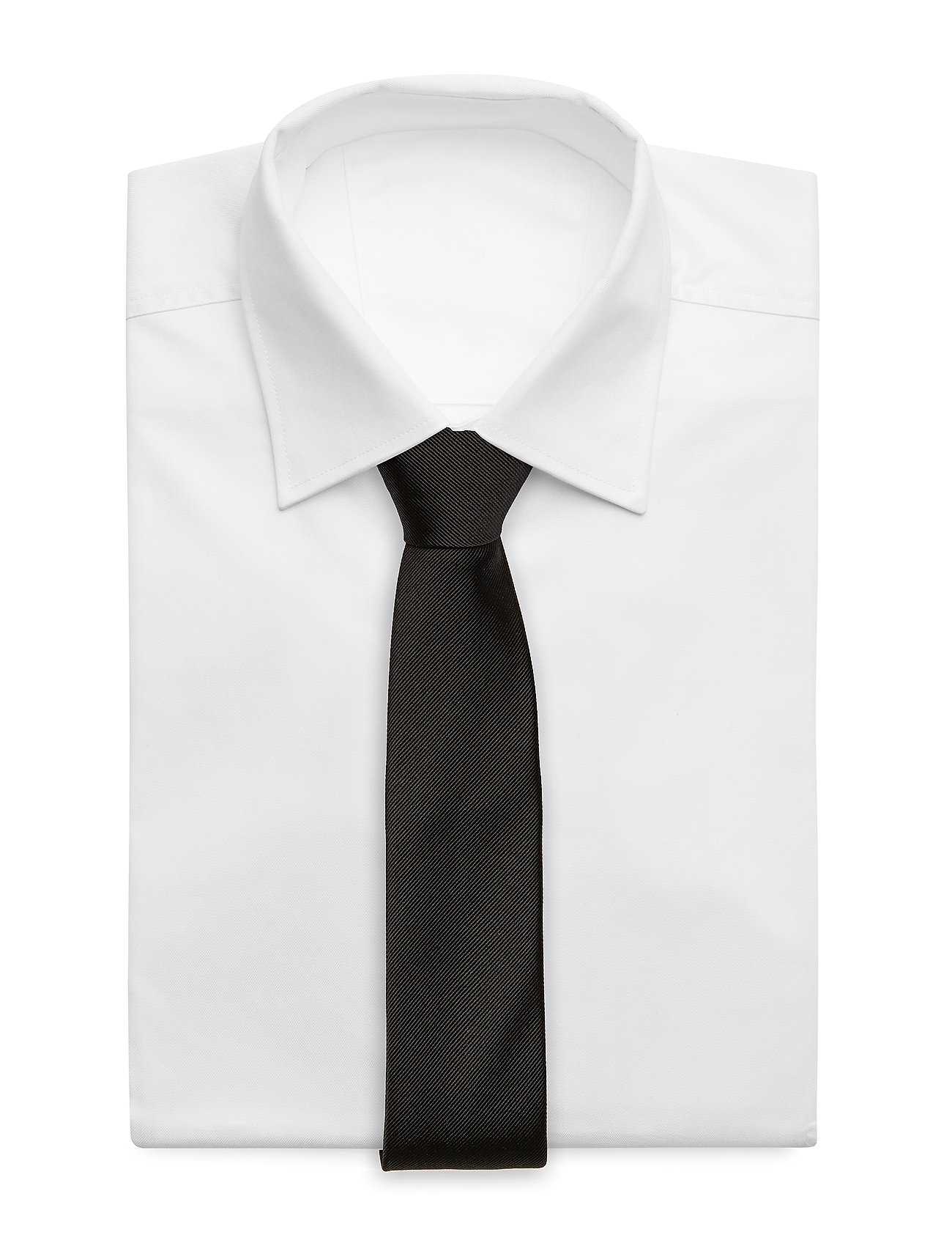 Amanda Christensen - Slim Tie - krawaty - black - 1