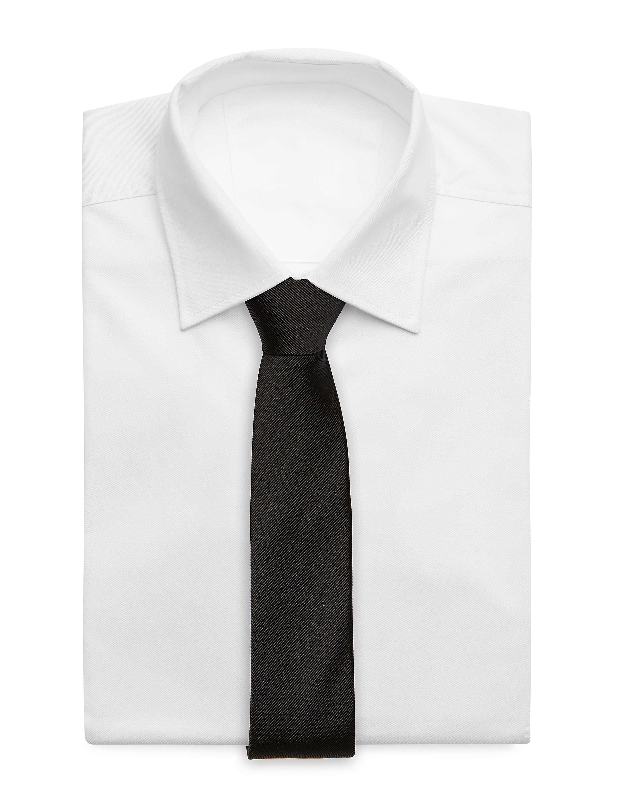 Amanda Christensen - Slim Tie - syntymäpäivälahjat - black - 1