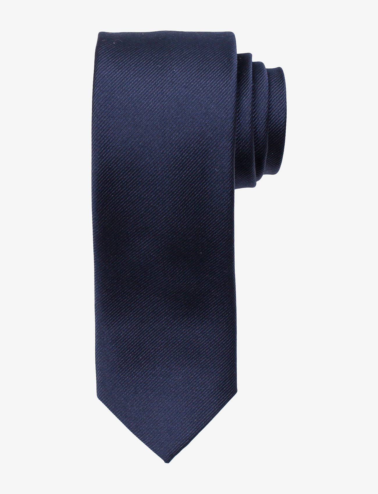 Amanda Christensen - Slim Tie - krawatten - navy - 0