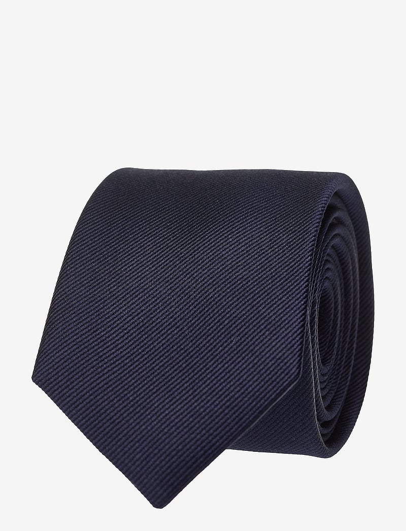 Amanda Christensen - Slim Tie - krawatten - navy - 0