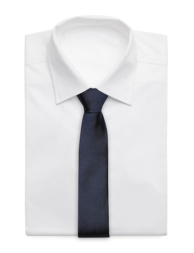 Amanda Christensen - Slim Tie - krawatten - navy - 1