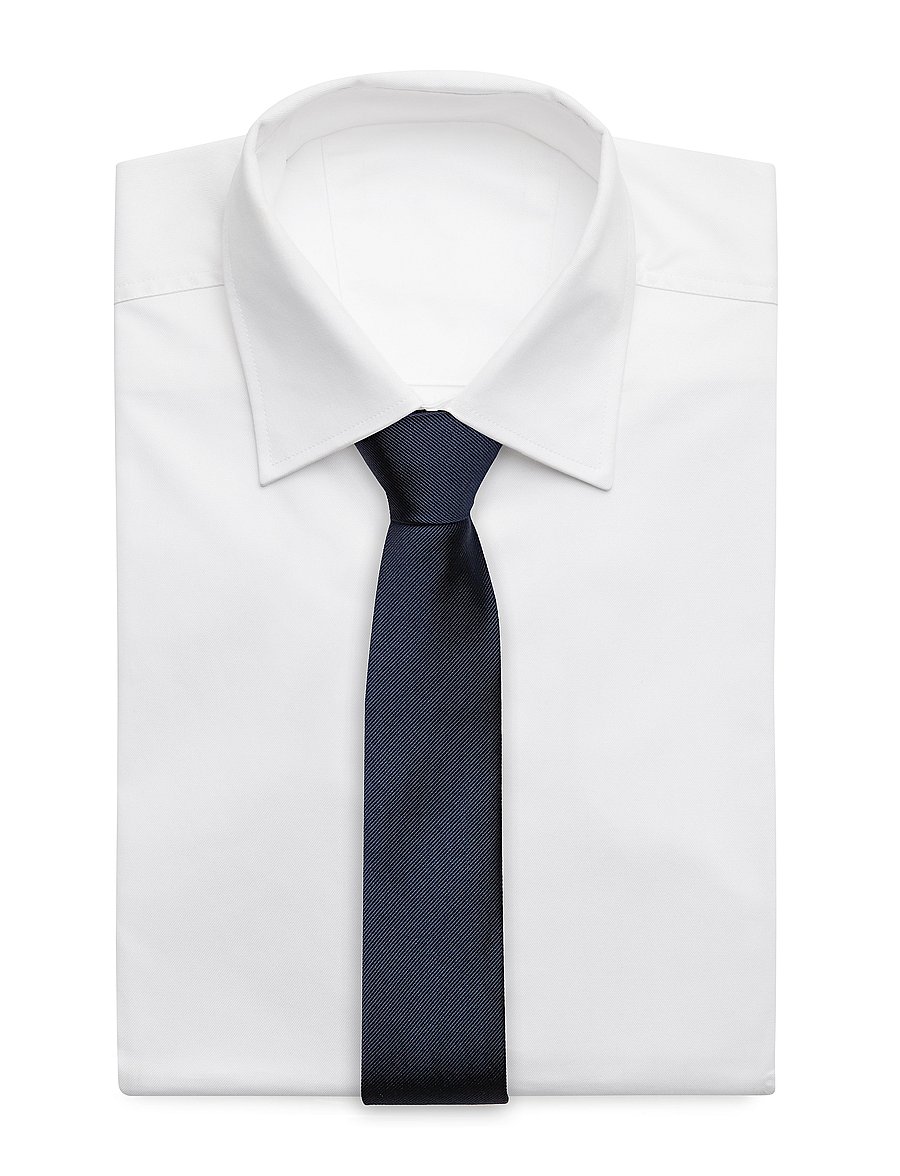 Amanda Christensen - Slim Tie - lipsud - navy - 1
