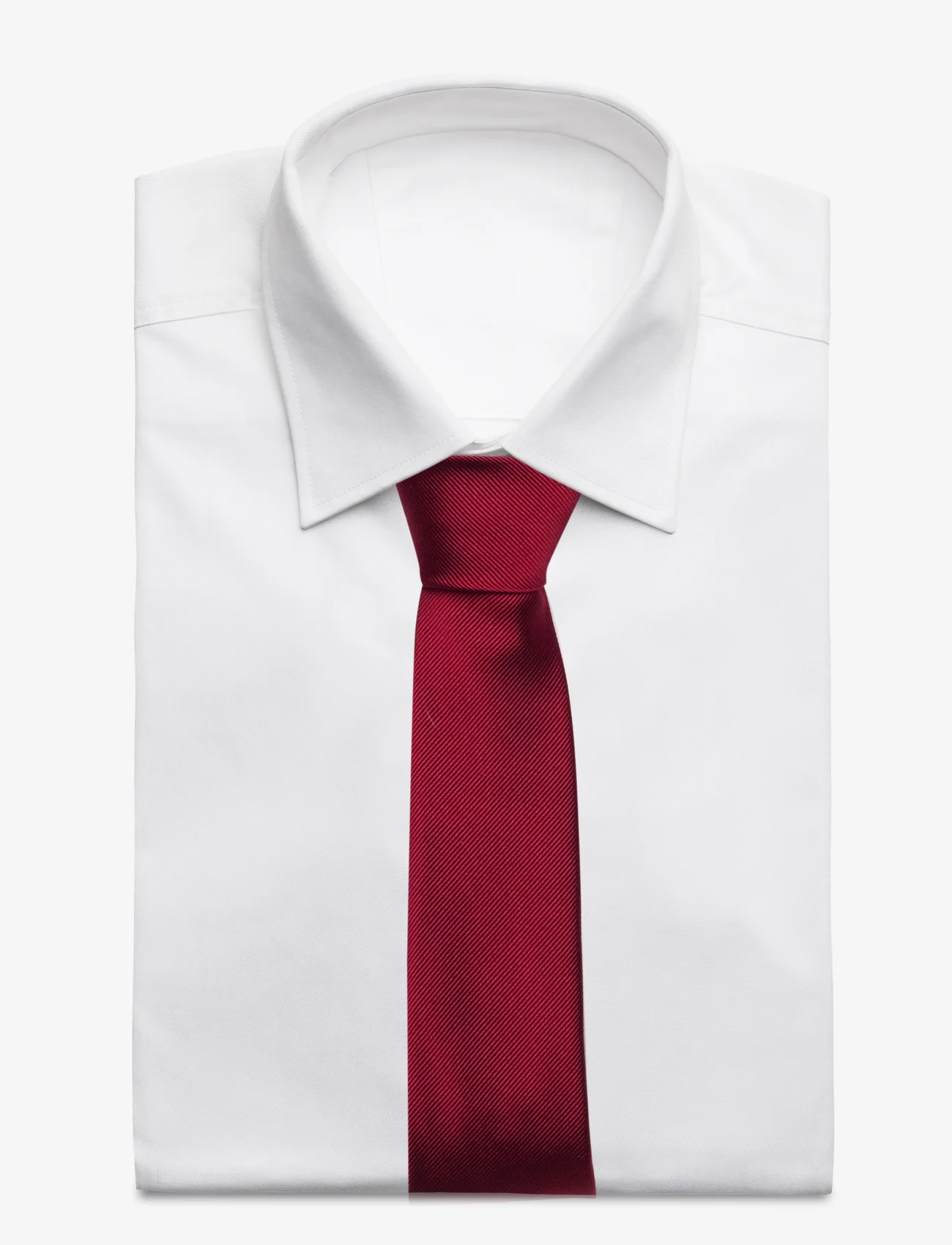 Amanda Christensen - Slim Tie - ties - wine red - 1