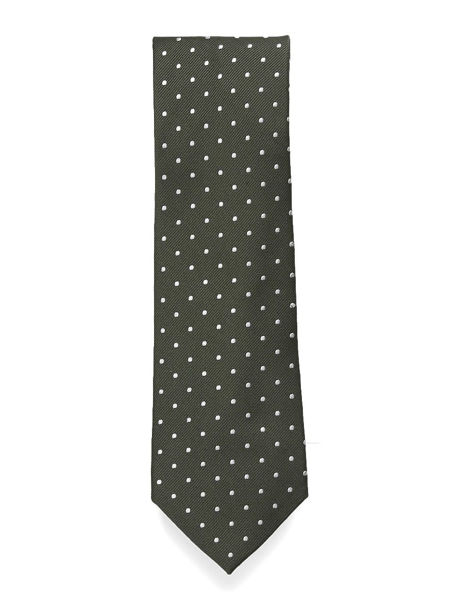 Amanda Christensen - Classic Tie - slipsar - olive - 0