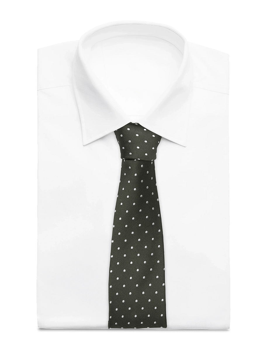 Amanda Christensen - Classic Tie - slipsar - olive - 1
