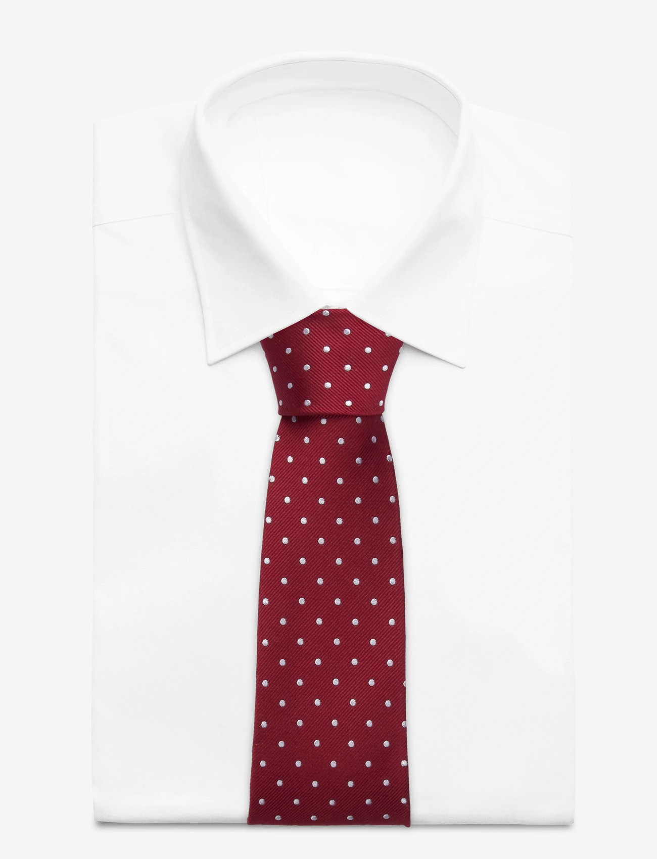 Amanda Christensen - Classic Tie - ties - wine red - 1