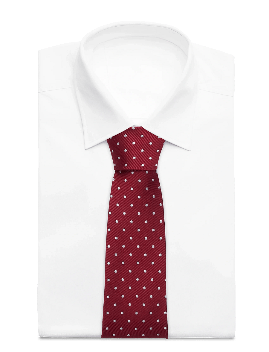 Amanda Christensen - Classic Tie - ties - wine red - 1