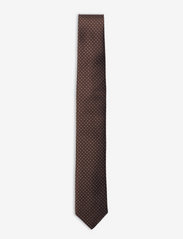 Amanda Christensen - Slim Tie - ties - brown - 0