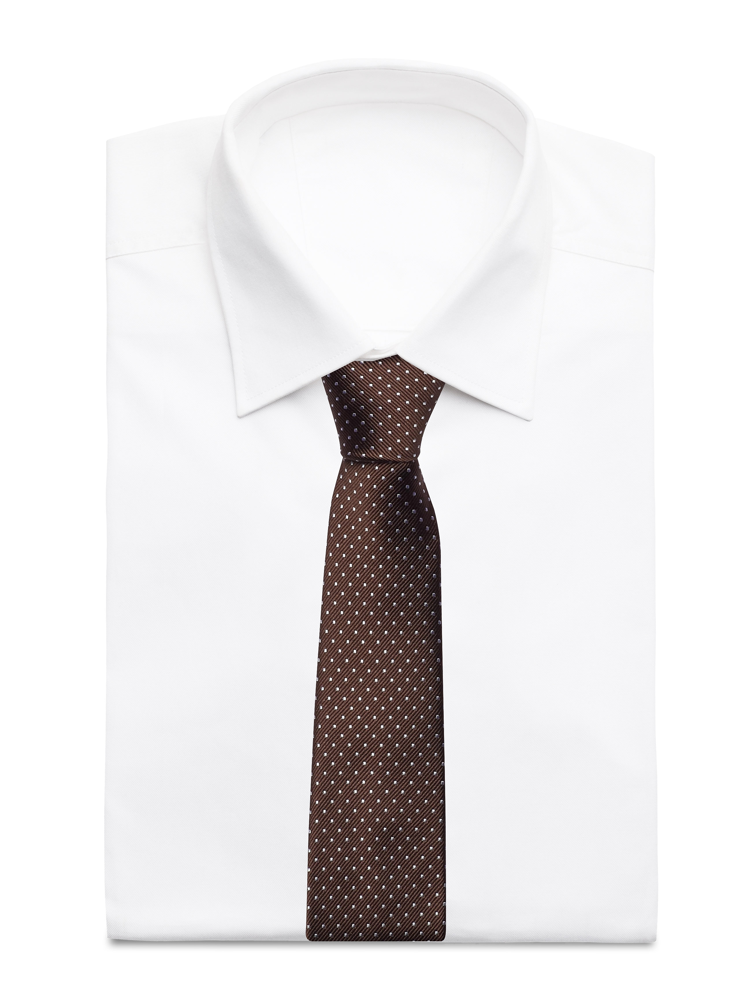 Amanda Christensen - Slim Tie - kaklasaites - brown - 1