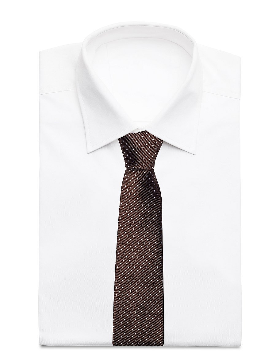 Amanda Christensen - Slim Tie - lipsud - brown - 1