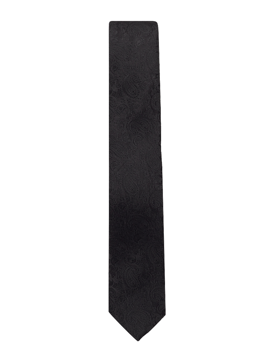 Amanda Christensen - Slim Tie - cravates - black - 0