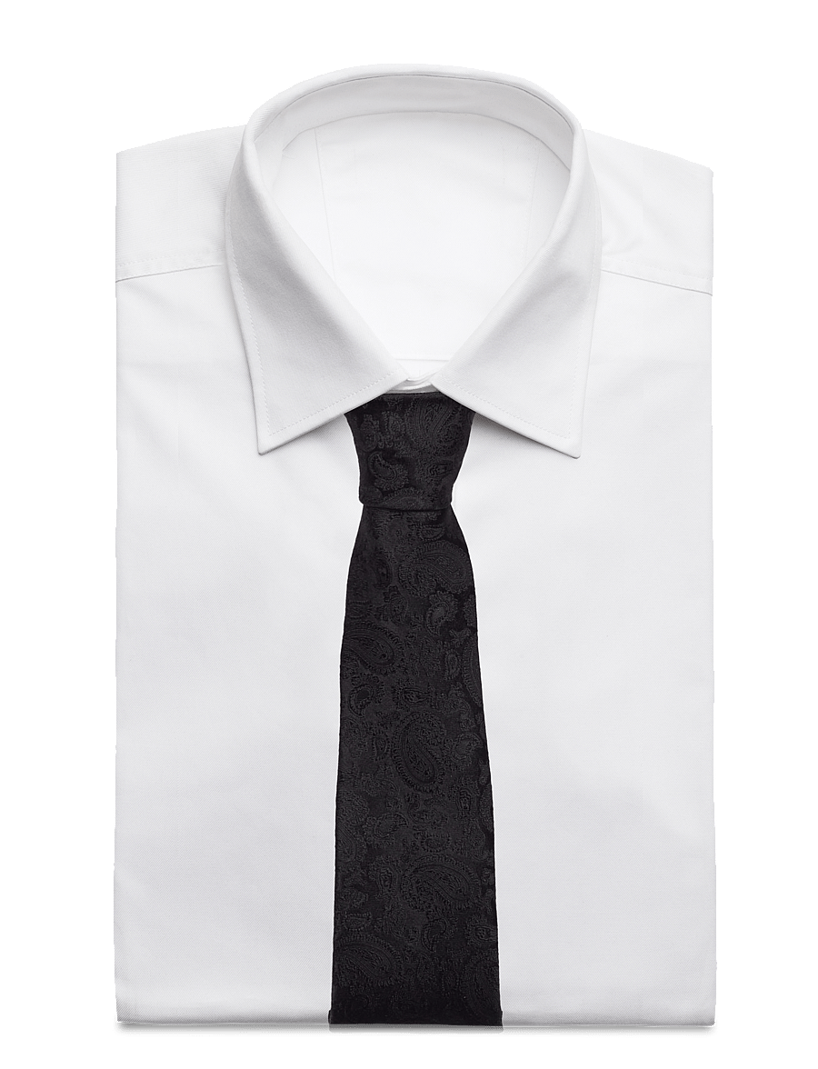 Amanda Christensen - Slim Tie - cravates - black - 1