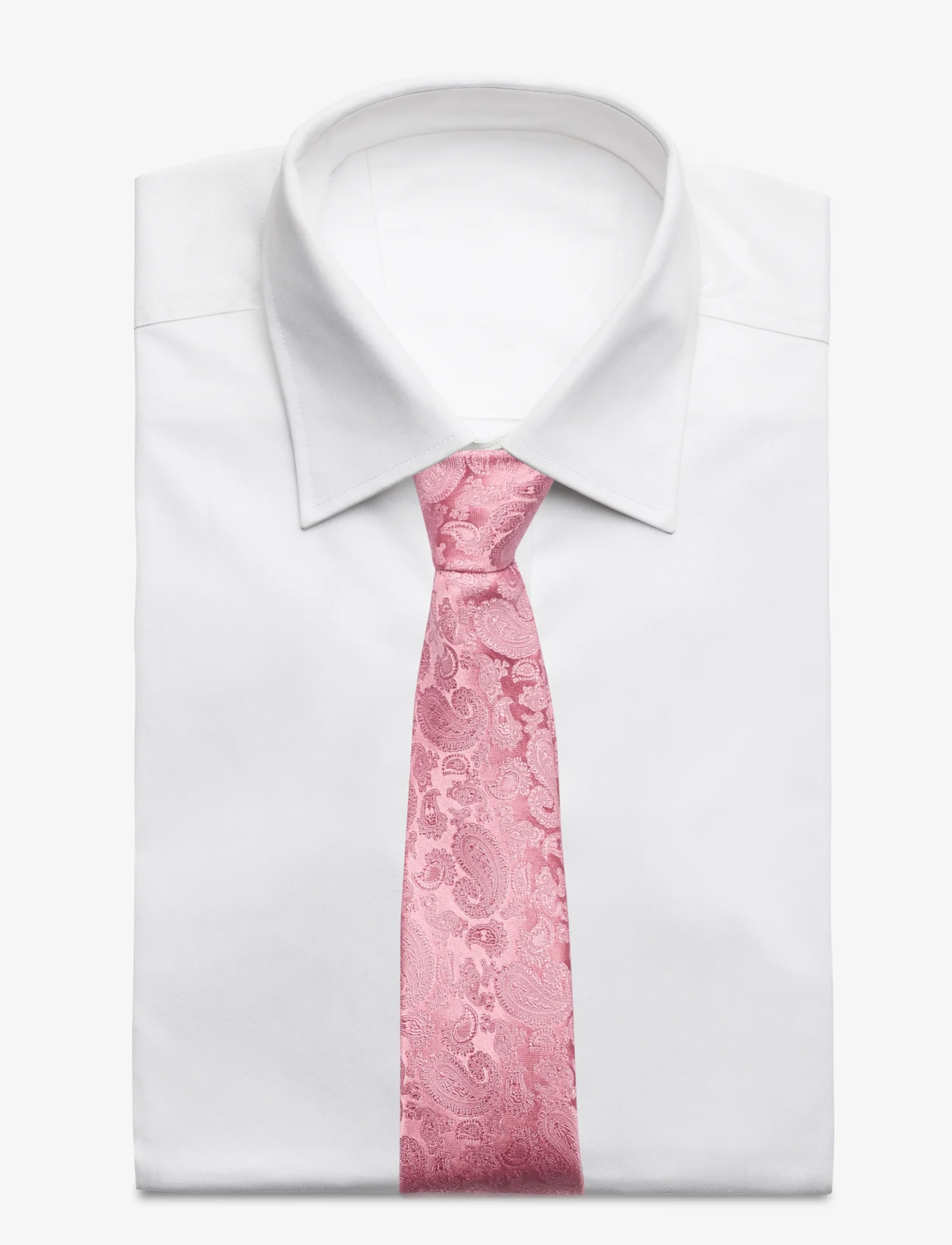 Amanda Christensen - Slim Tie - slips - pink - 1