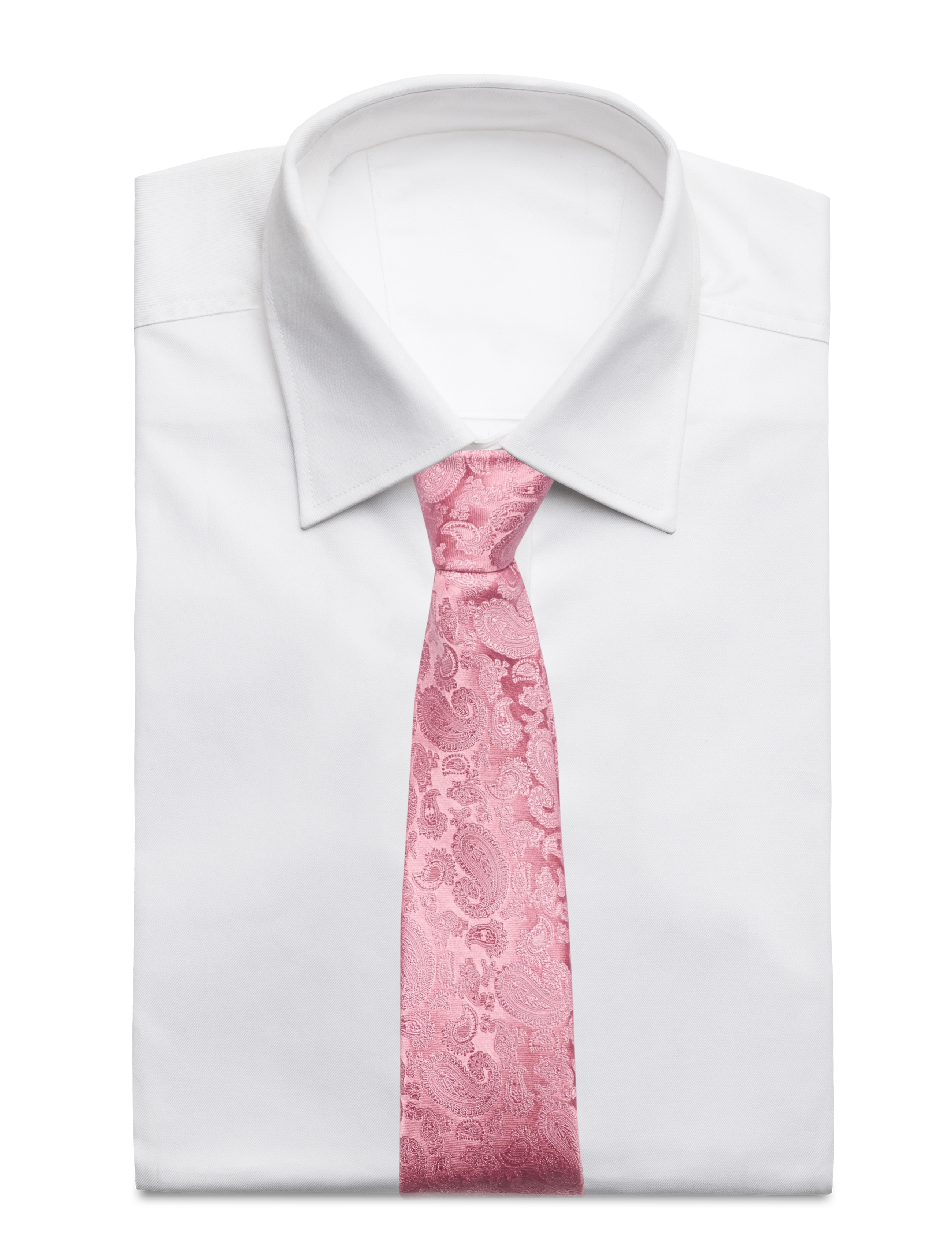 Amanda Christensen - Slim Tie - slips - pink - 1