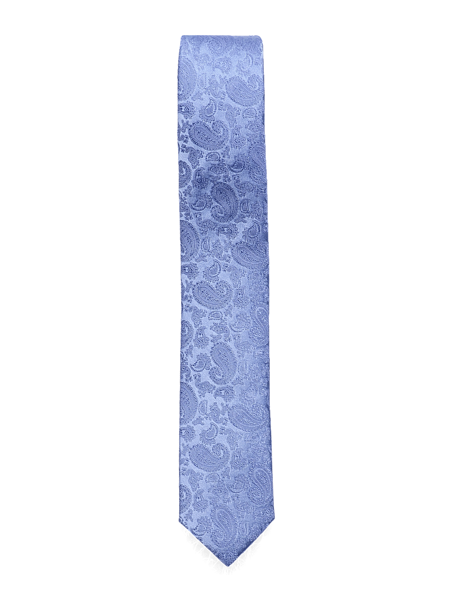 Amanda Christensen - Slim Tie - krawatten - sky blue - 0