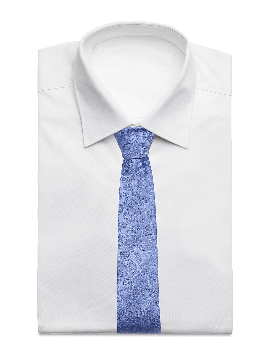 Amanda Christensen - Slim Tie - krawatten - sky blue - 1