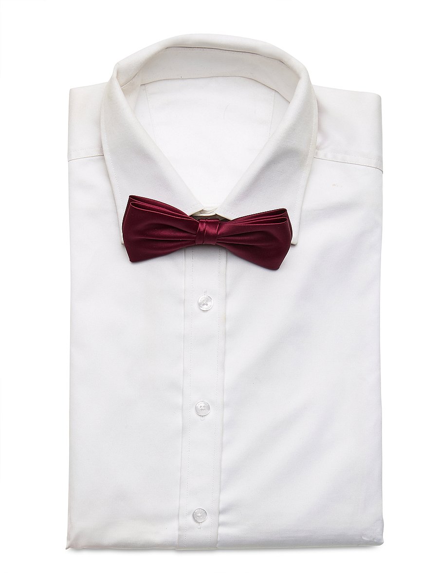 Amanda Christensen - Bow Tie - butterflies - bordeaux - 2