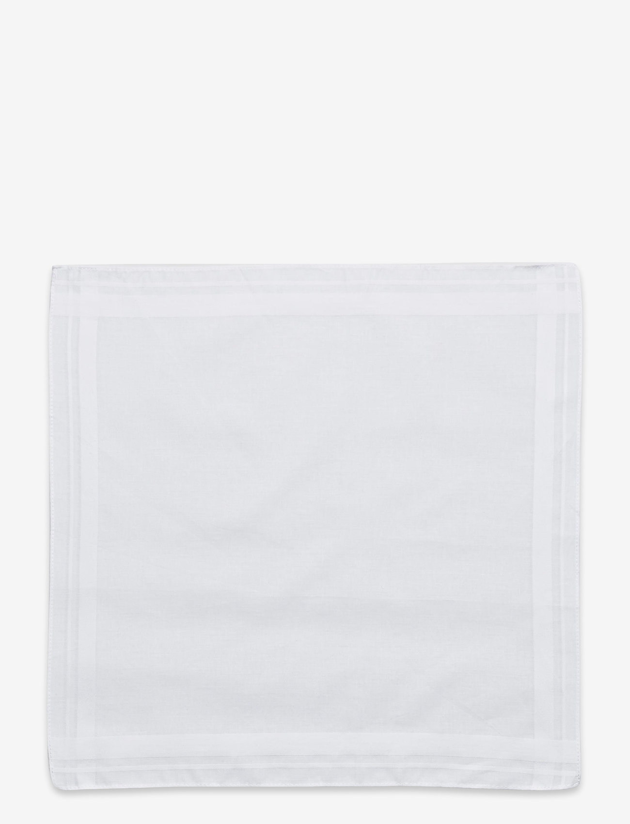 Amanda Christensen - Handkerchief 1-pack - einstecktücher - white - 1