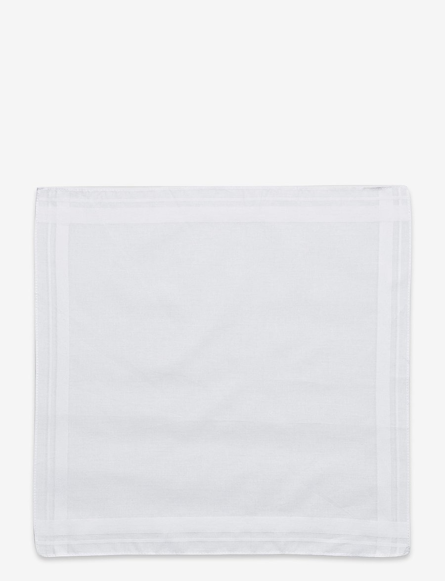 Amanda Christensen - Handkerchief 1-pack - einstecktücher - white - 1