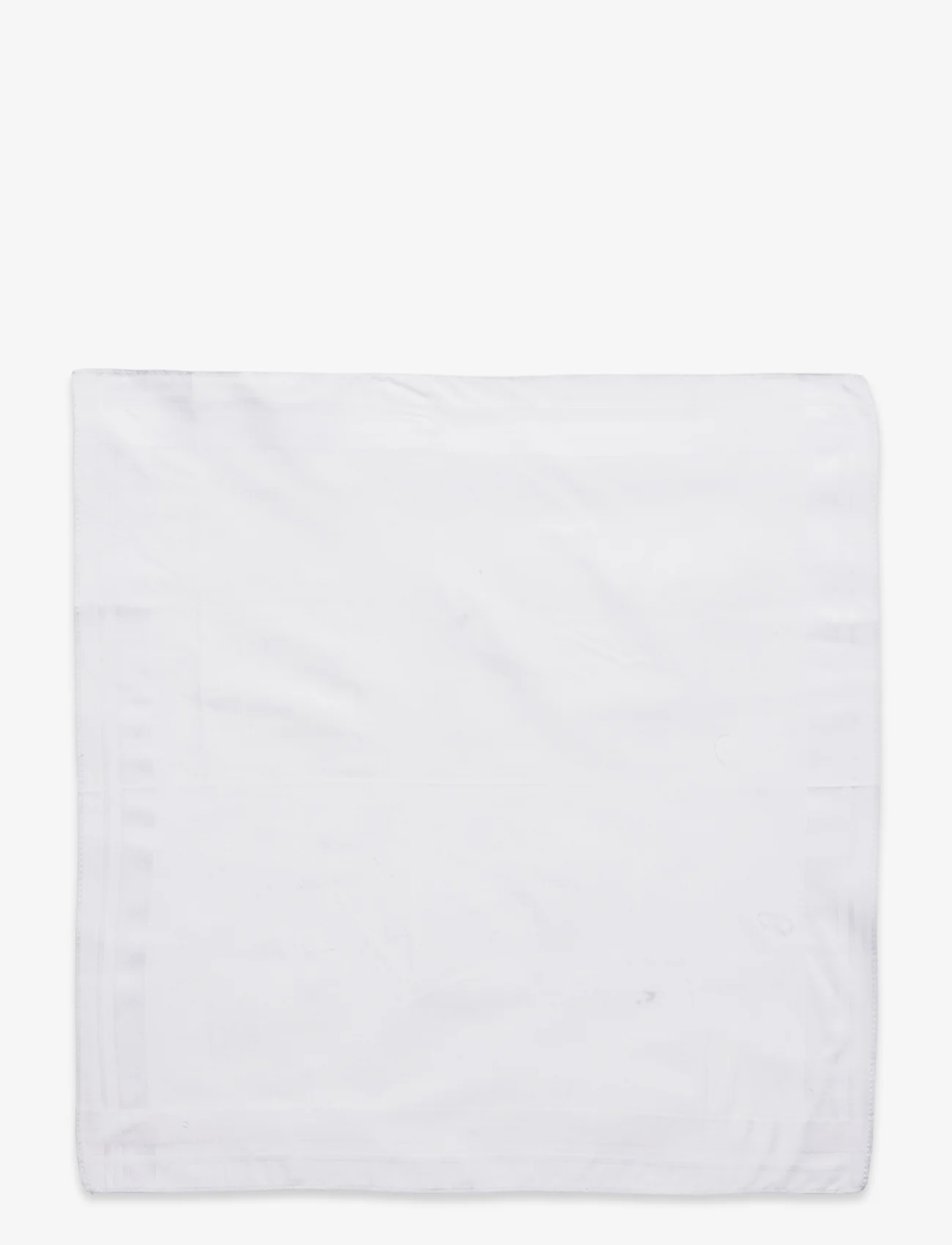 Amanda Christensen - Handkerchief 1-pack - die niedrigsten preise - white - 0
