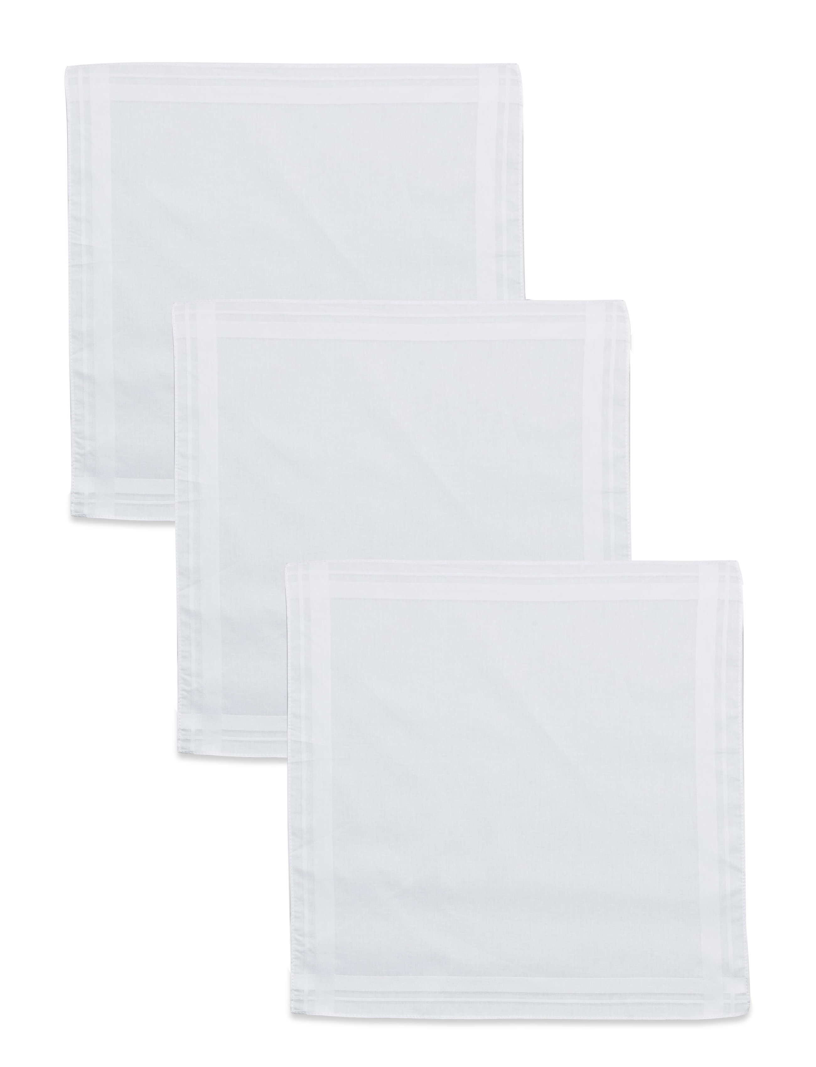 Amanda Christensen - Handkerchief 3-pack - madalaimad hinnad - white - 1
