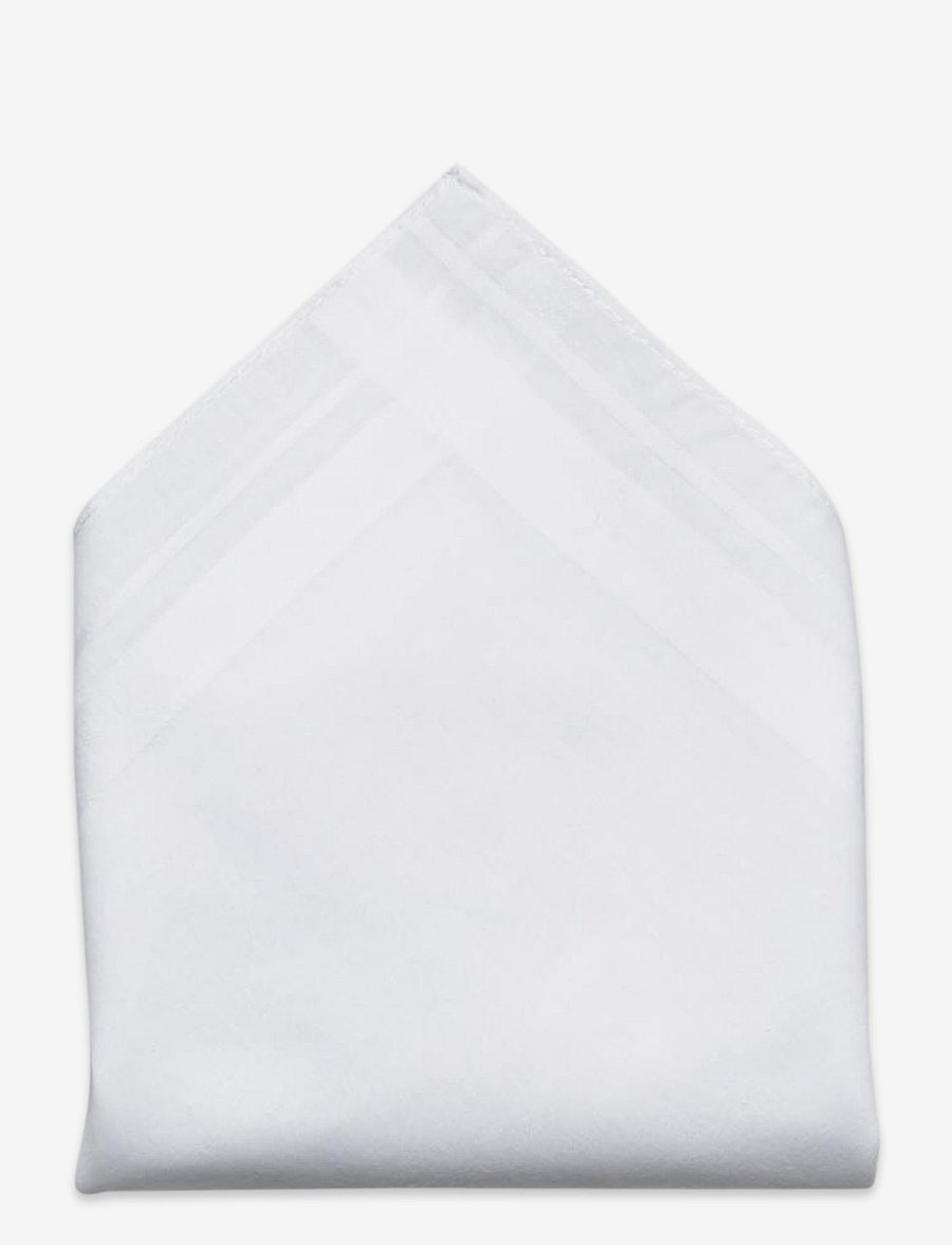 Amanda Christensen - Handkerchief 3-pack - taskuliinat - white - 4