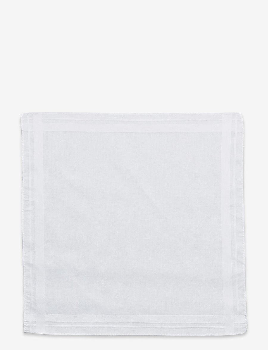 Amanda Christensen - Handkerchief 3-pack - taskuliinat - white - 5