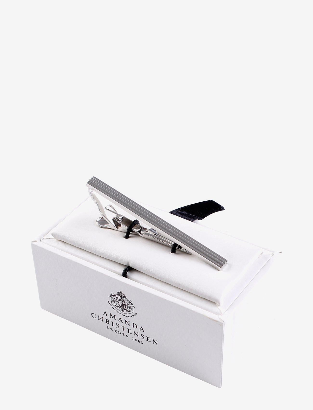 Amanda Christensen - Tie Clip - tie clips - silver - 1