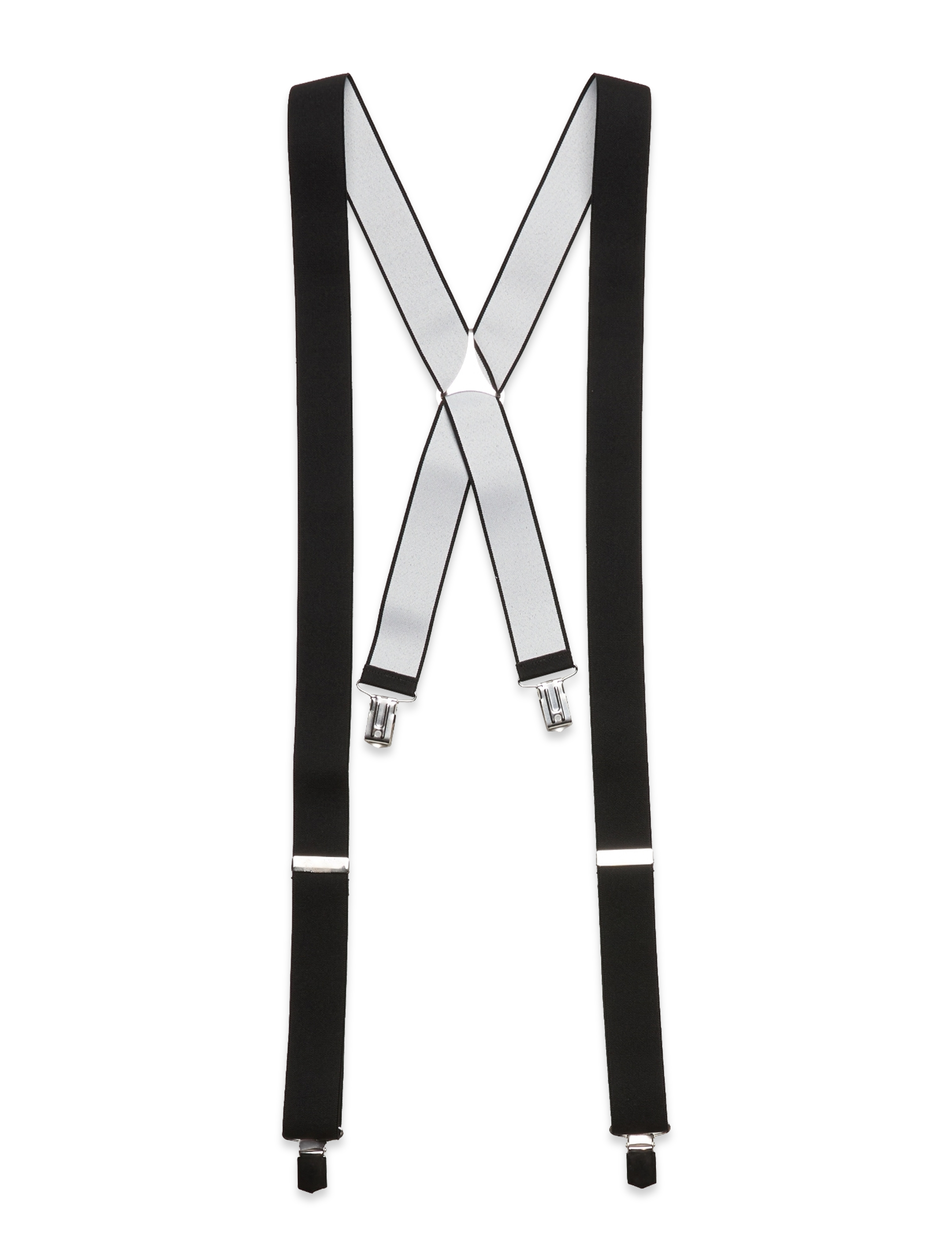 Amanda Christensen Braces Plain, One Size, Black, Tilbehør > Strømpebånd, Herre