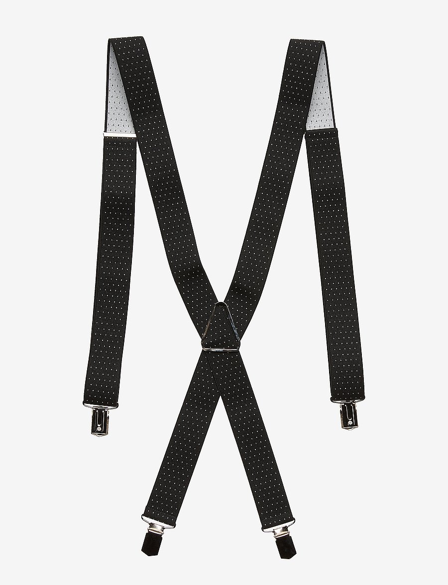 Amanda Christensen - Braces Micro dot - hosenträger - black - 1