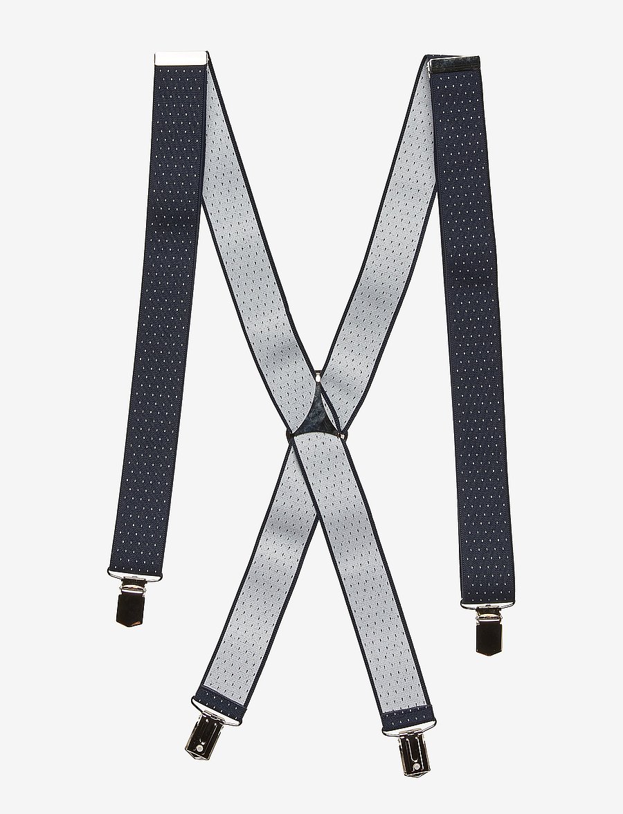 Amanda Christensen - Braces Micro dot - bretels - navy - 1
