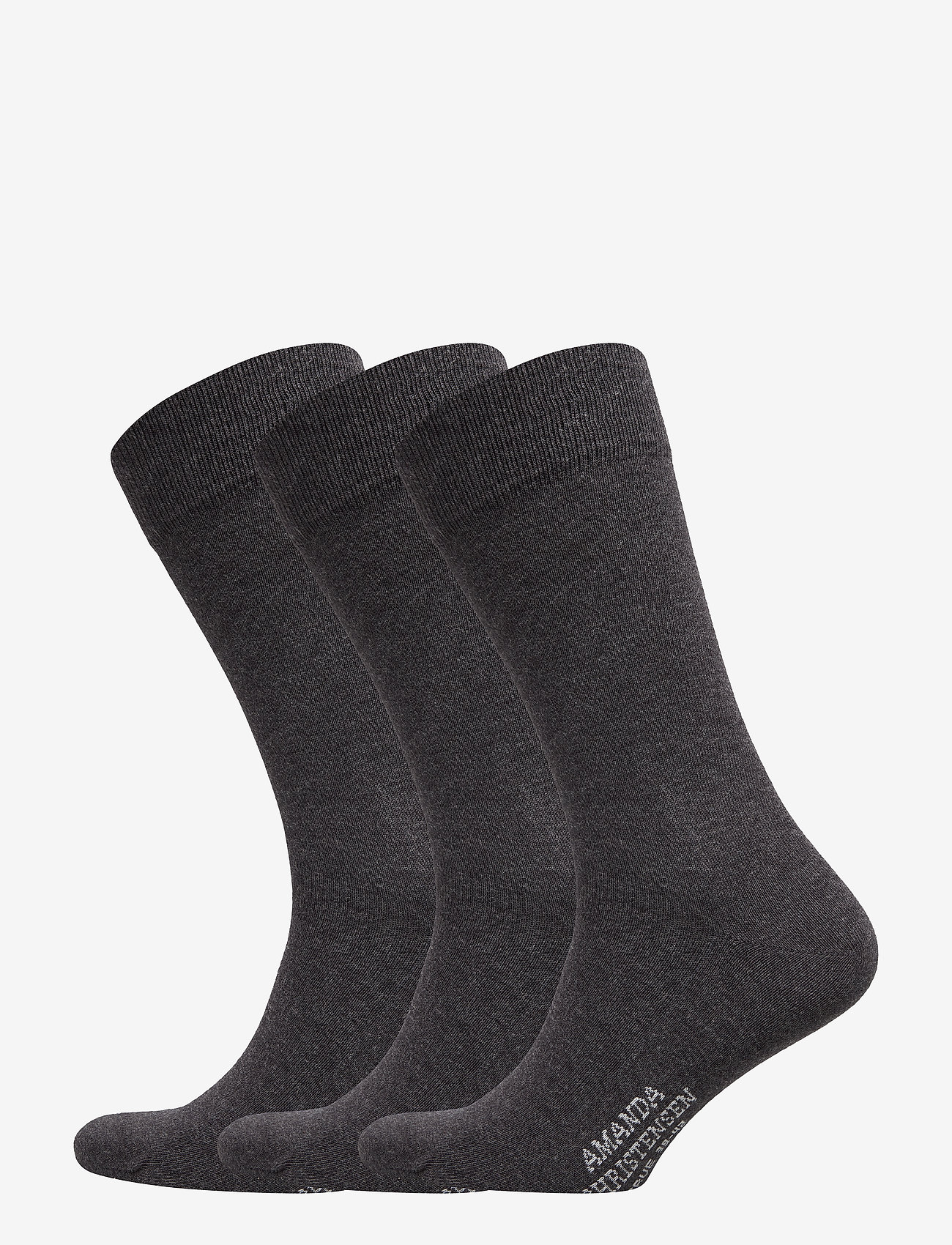 Amanda Christensen - True Ankle Sock - crew socks - anthracite melange - 0