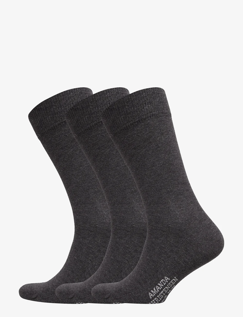 Amanda Christensen - True Ankle Sock - sokker - anthracite melange - 0
