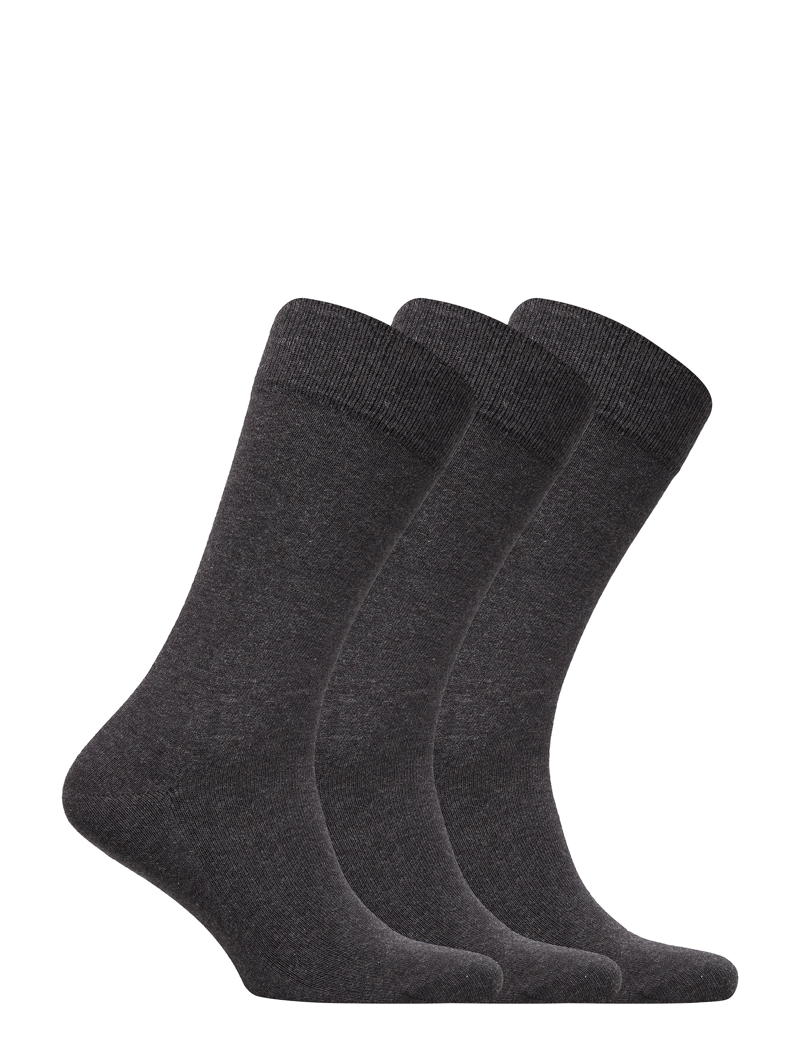 Amanda Christensen - True Ankle Sock 3-Pack - crew socks - anthracite melange - 1