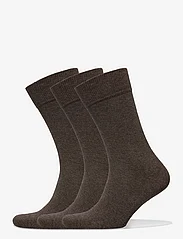 Amanda Christensen - True Ankle Sock - lägsta priserna - brown melange - 0