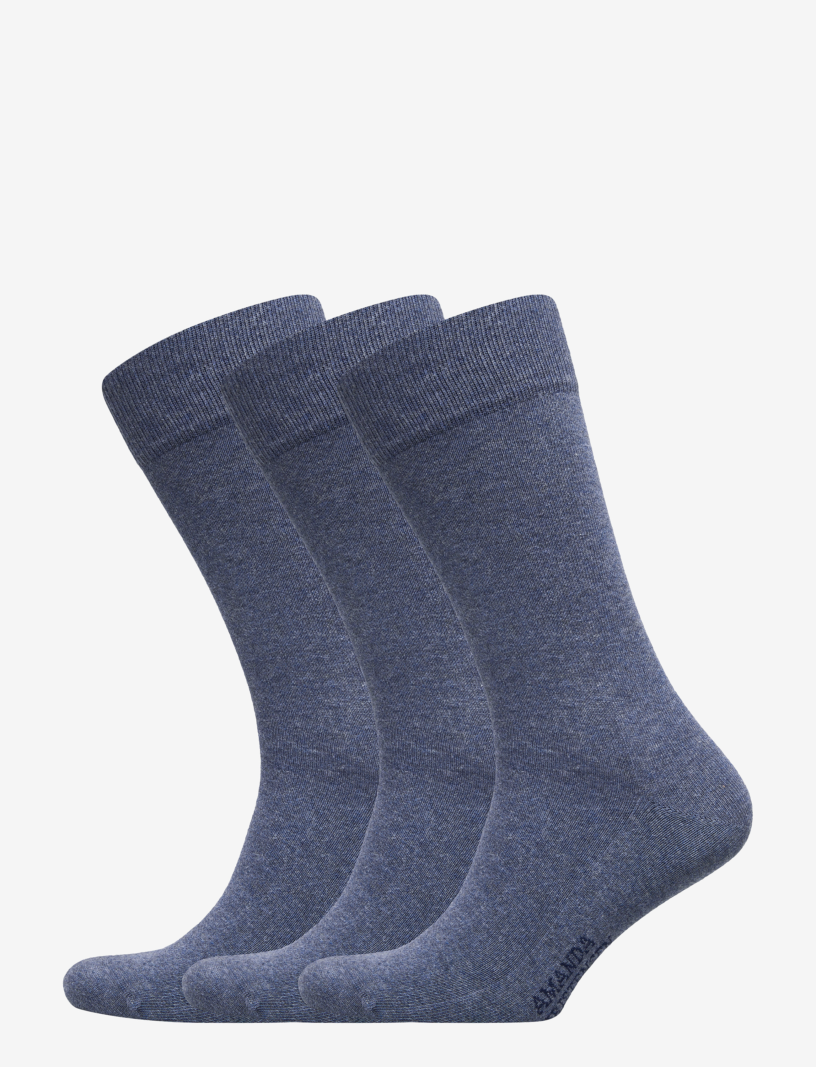 Amanda Christensen True Ankle Sock, 39-42, Socks, Blau - Regular Männerswear