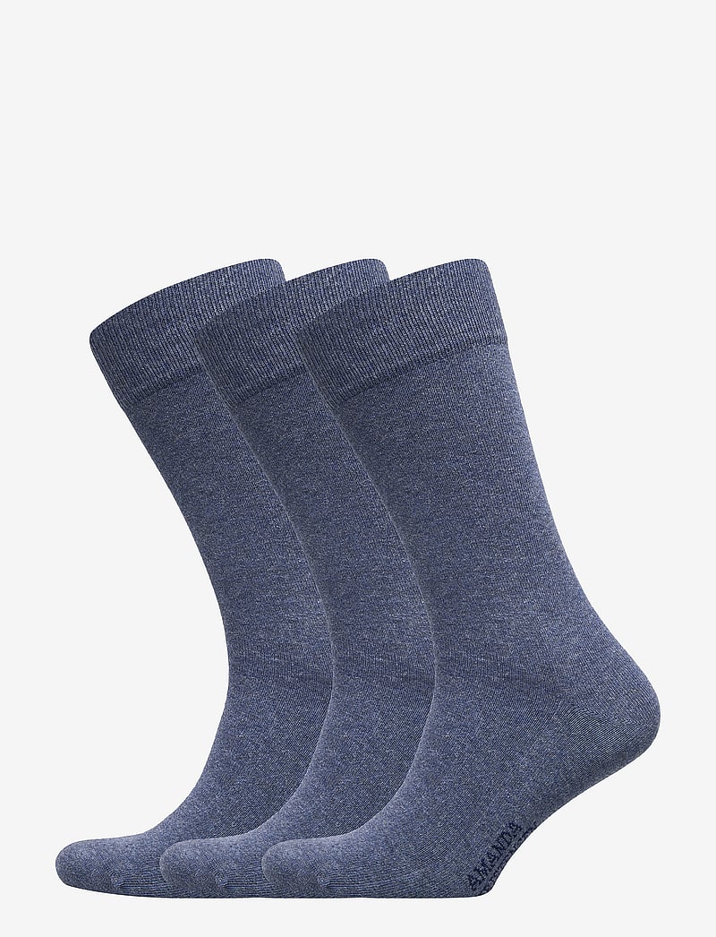 Amanda Christensen - True Ankle Sock - crew socks - denim blue - 0