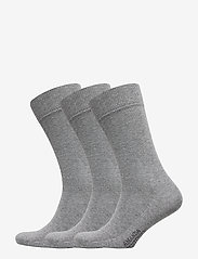 Amanda Christensen - True Ankle Sock - lägsta priserna - grey melange - 0