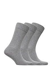 Amanda Christensen - True Ankle Sock - lägsta priserna - grey melange - 1