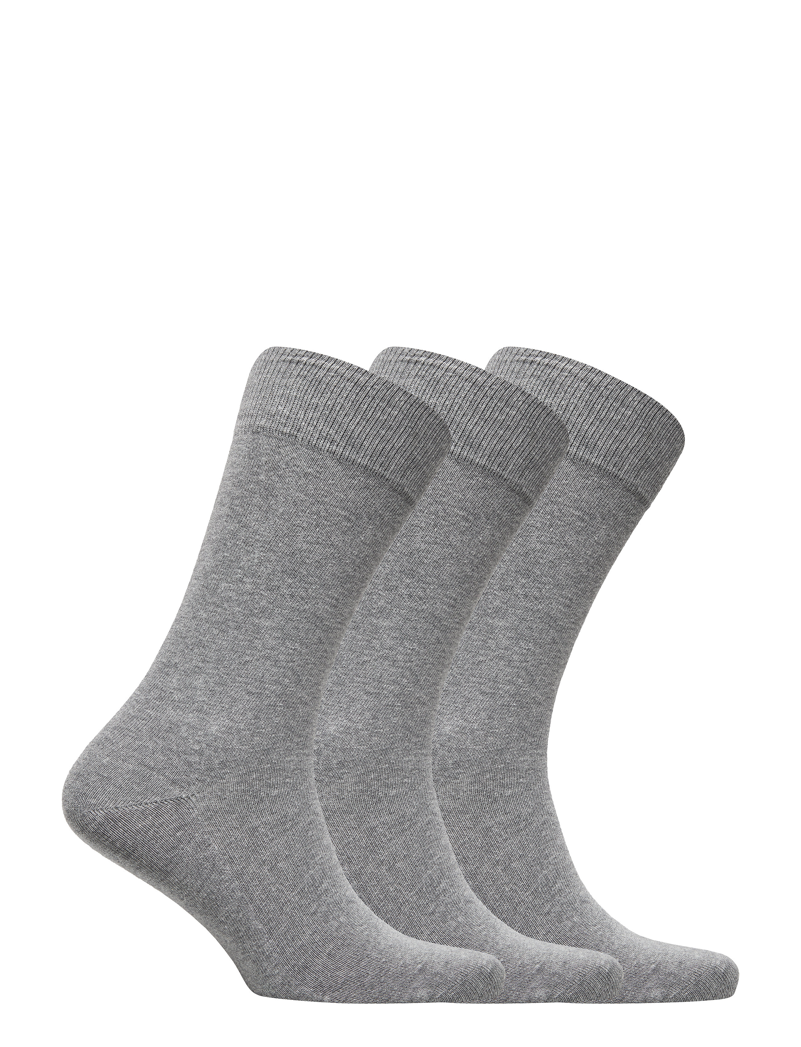 Amanda Christensen - True Ankle Sock 3-Pack - crew-socken - grey melange - 1